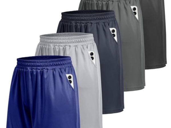 Men’s Athletic Gym Shorts as low as $5 per pair!